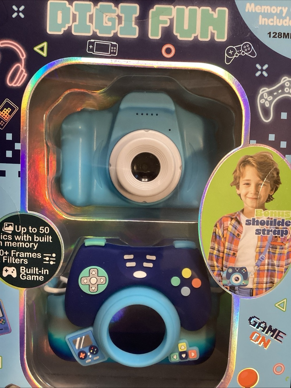 Digi Fun Kids Camera — Blue - Picture 7 of 7
